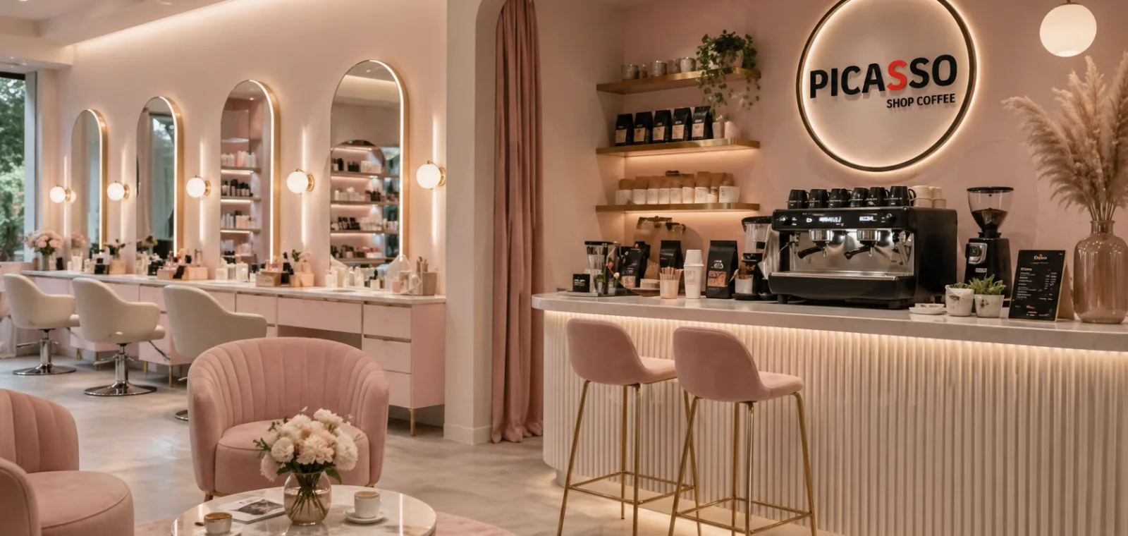 ESTETİK VE KAHVE BİR ARADA